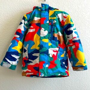 Mini Boden Camo All-weather Waterproof Jacket